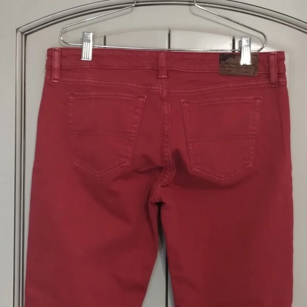 Ralph Lauren Denim & Supply jeans Red Skinny Size 30 32 Low to Mid Rise